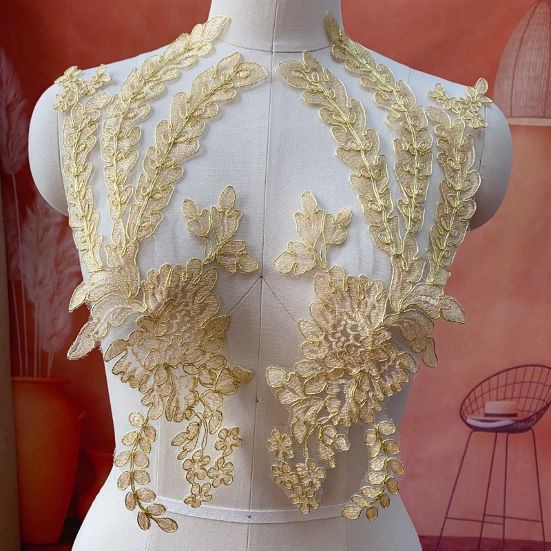Embellish Craft - Gouden kantbies voor bruilofts-DIY-knutselwerk, versiering en