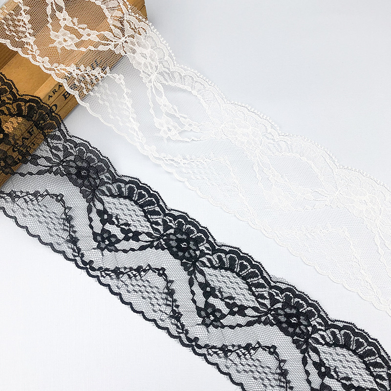 Lace Ribbon Trim - 5 meter niet-elastisch kantlint handwerk geborduurd