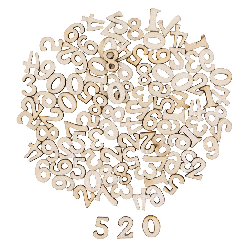 100 Stuks Letters Houten Alfab - Embellish Craft recensie en prijs