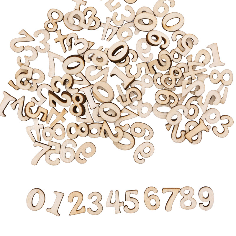 100 Stuks Letters Houten Alfab - Embellish Craft recensie en prijs