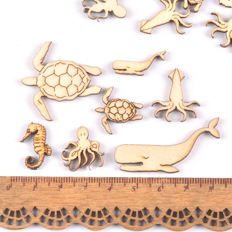 20Pcs 25-40Mm Sea Turtle/Paard - Embellish Craft recensie en prijs