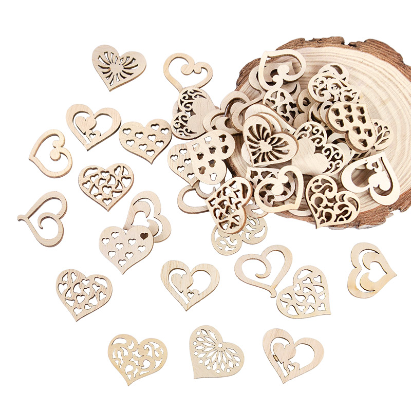50/100 Stuks Uitgeholde Hart P - Embellish Craft recensie en prijs