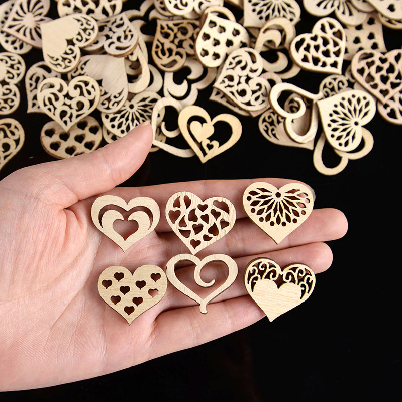 50/100 Stuks Uitgeholde Hart P - Embellish Craft recensie en prijs