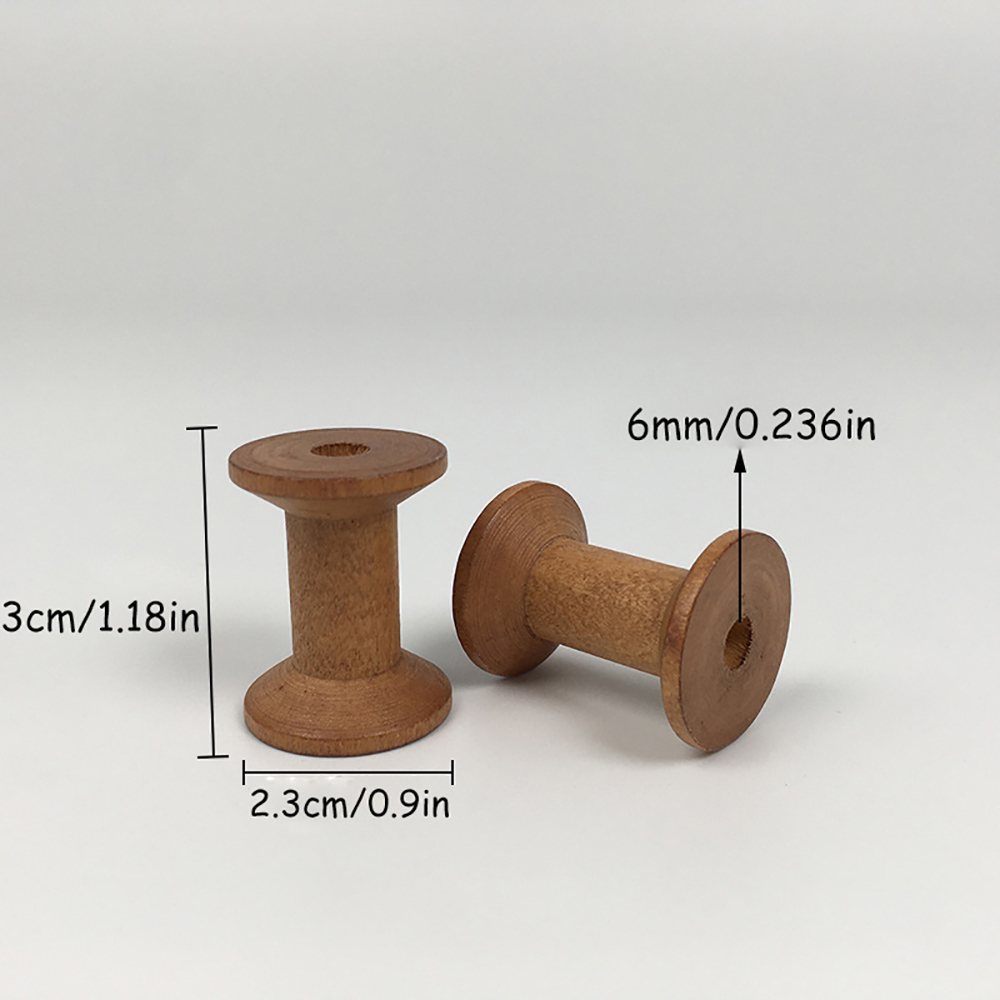 10/20 Stuks Mini Houten Spoelt - Organza Ribbon Spool recensie en prijs