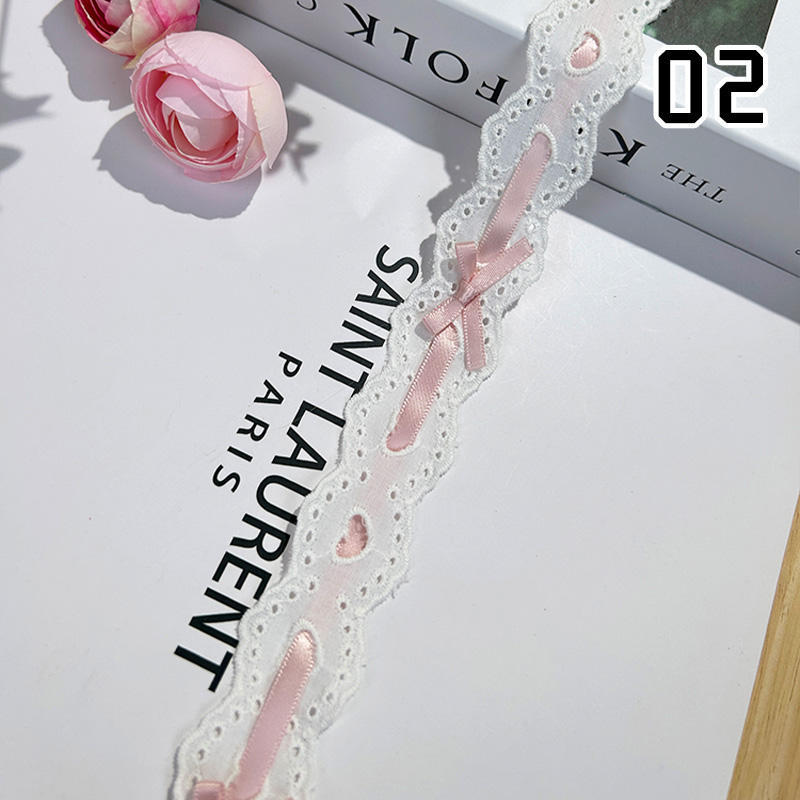 1yard Boog Geplooid Kant Lolit - Lace Ribbon Trim recensie en prijs