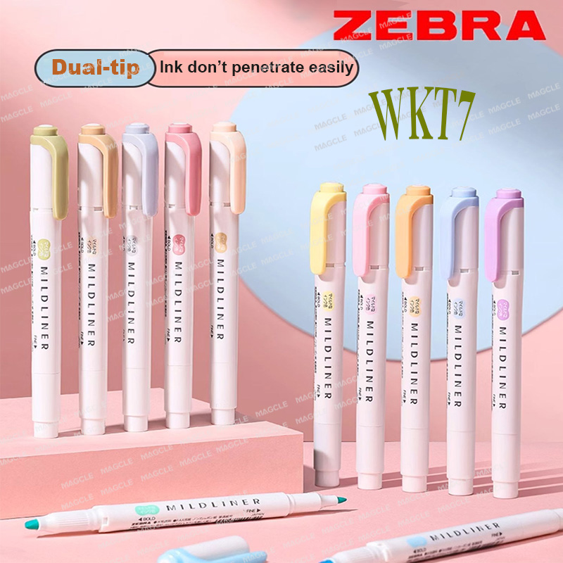 Zebra 1pcs Markeerstift WKT7 M - Zebra Pen Mildliner recensie en prijs