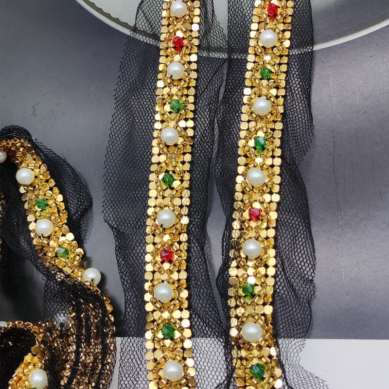 Nieuwe handgemaakte gouden kan - Lace Ribbon Trim recensie en prijs