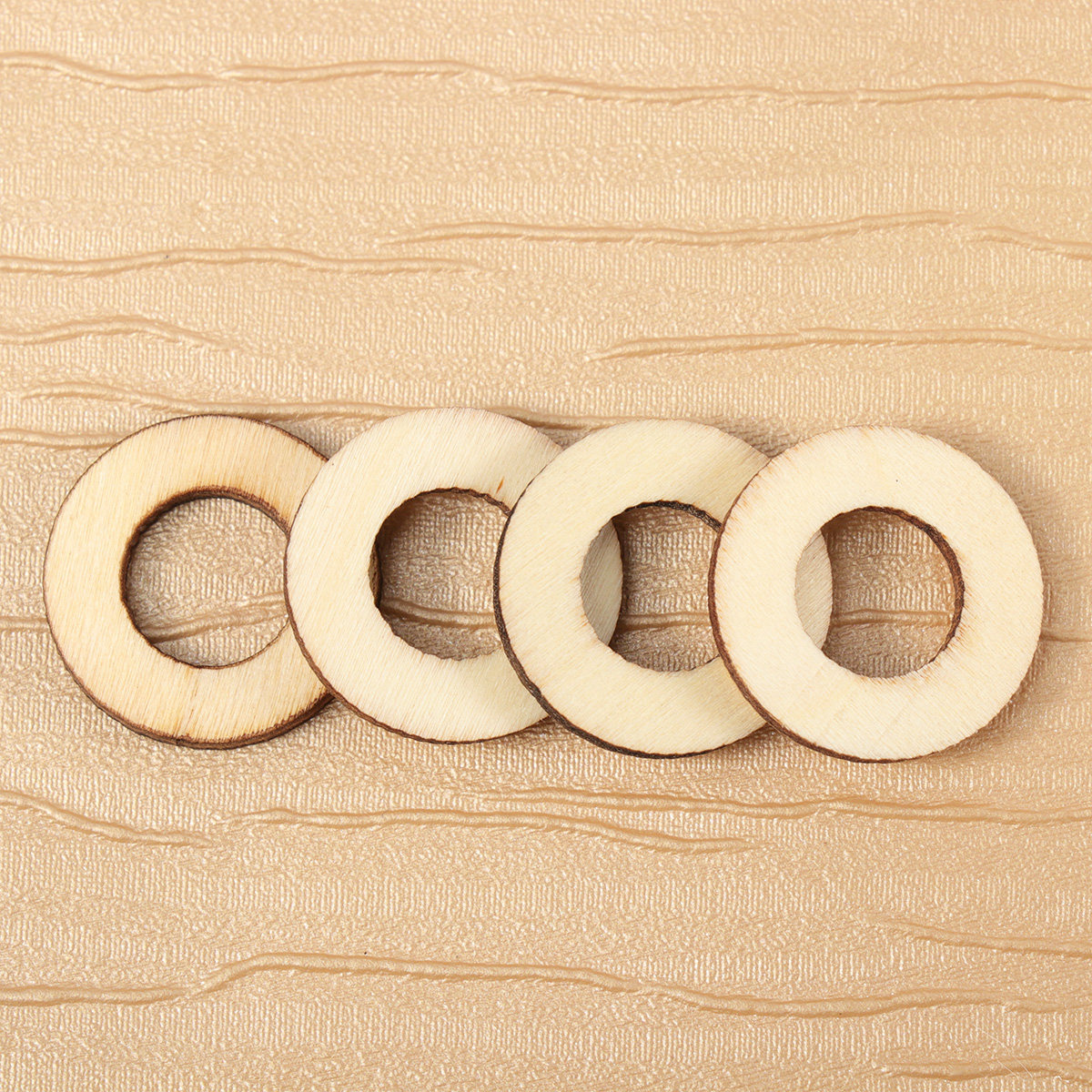 200 stuks houten cirkelversier - Christmas Craft Embellishment recensie en prijs
