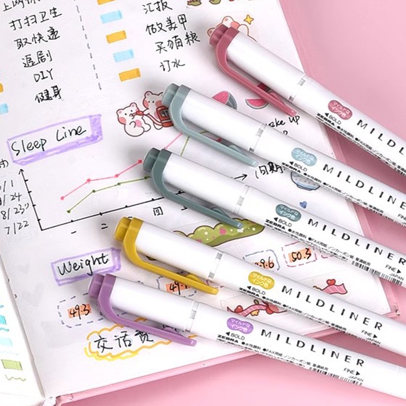 1/3pcs ZEBRA MILDLINER WKT7 Ma - Zebra Pen Mildliner recensie en prijs