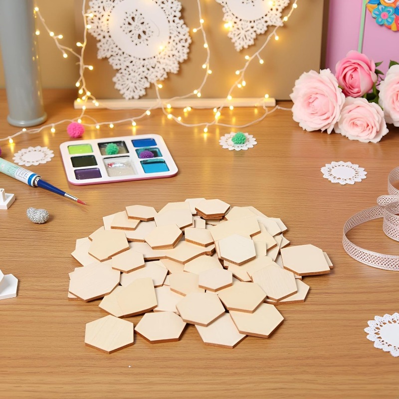 50 STKS 4 CM Onvoltooide Houte - Embellish Craft recensie en prijs
