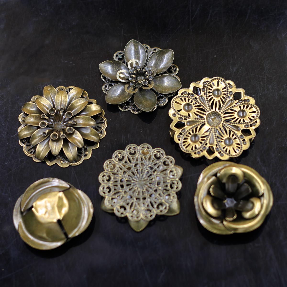 6 stuks versieringen combinati - Embellish Craft recensie en prijs