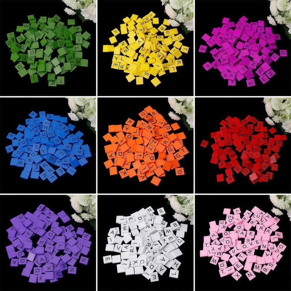100 stuks houten letterblokjes - Embellish Craft recensie en prijs